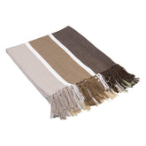 Protea Pin Stripe - Sunset | Cocoa/Coffee